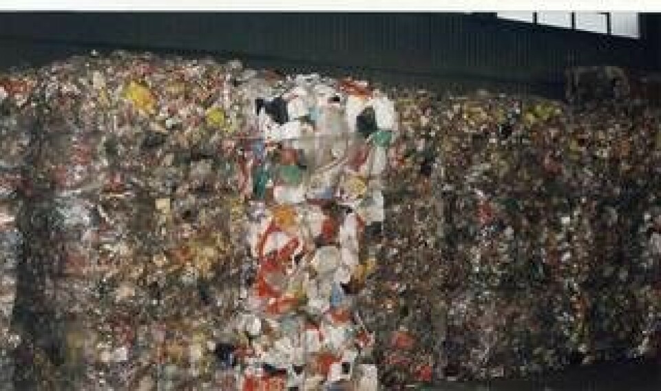 Bara 16 procent av vårt plastavfall blir till ny plast. Foto: FTI