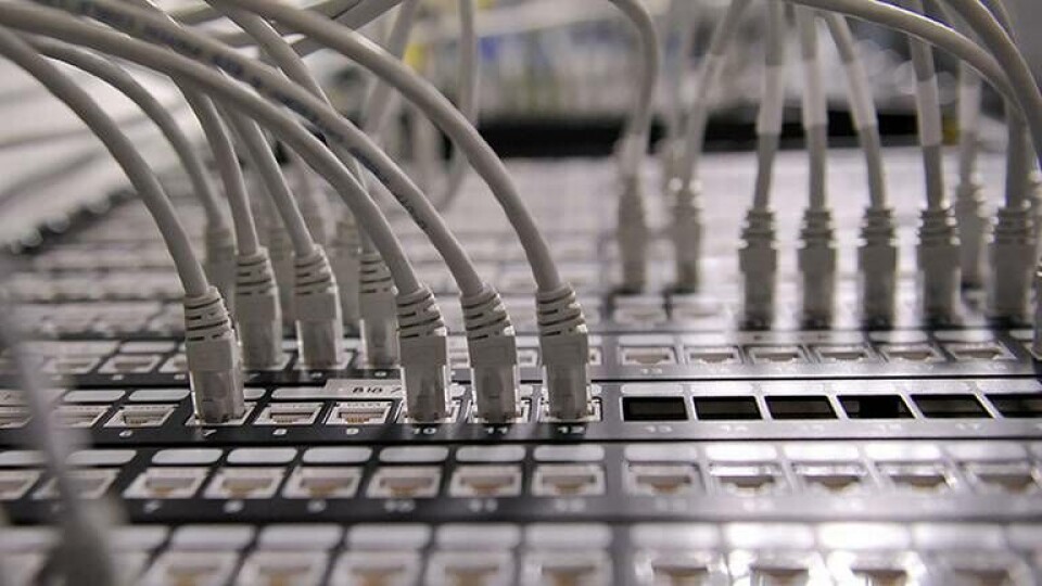 Arkivbild på ett korskopplingsskåp hos internetleverantören Bahnhof, som hela tiden motsatt sig lagring av kunders uppgifter. Foto: Bertil Ericson / TT Arkivbild på ett korskopplingsskåp hos internetleverantören Bahnhof, som hela tiden motsatt sig lagring av kunders uppgifter. Foto: Bertil Ericson / TT