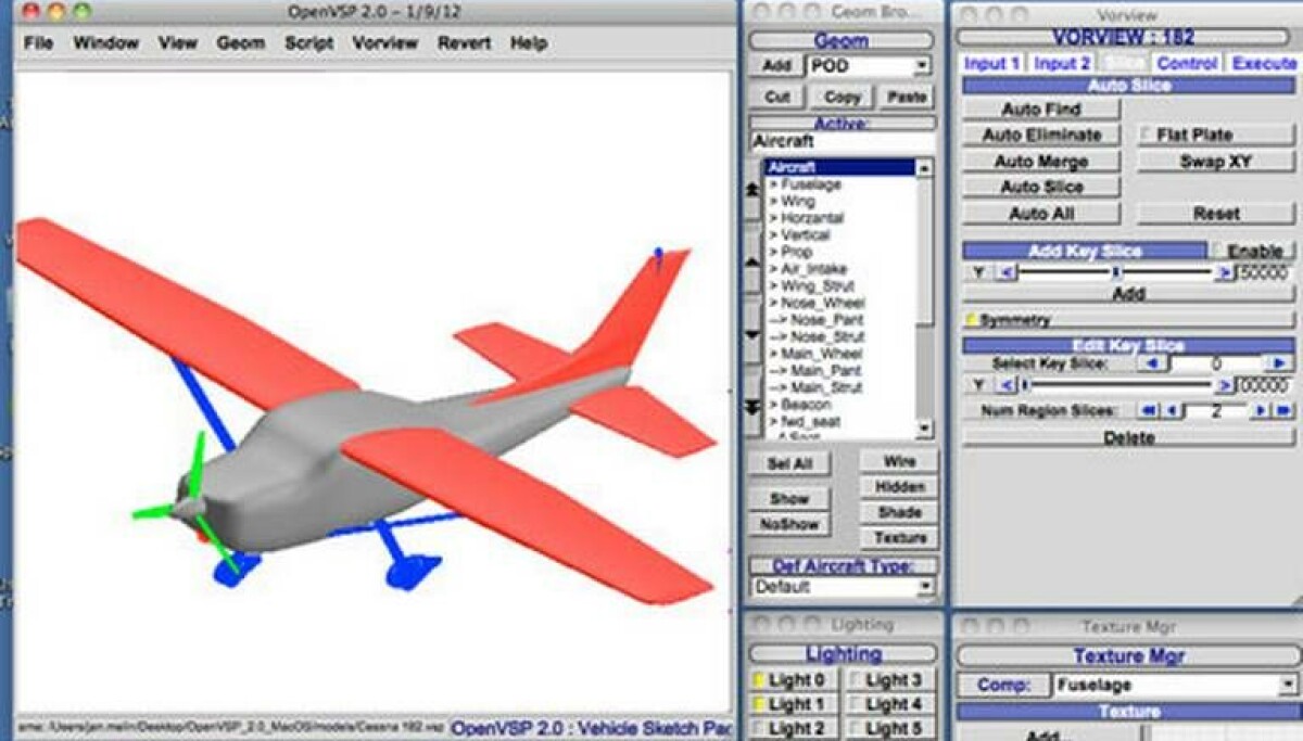 Bygg flygplan med Nasas 3d-program