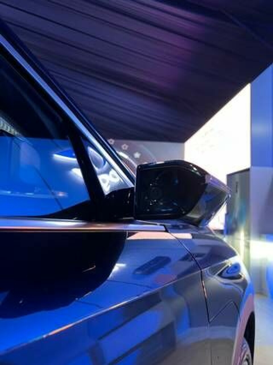 Detaljbild. Togg lanserar nu sin första elbil. Foto: Okan Altan