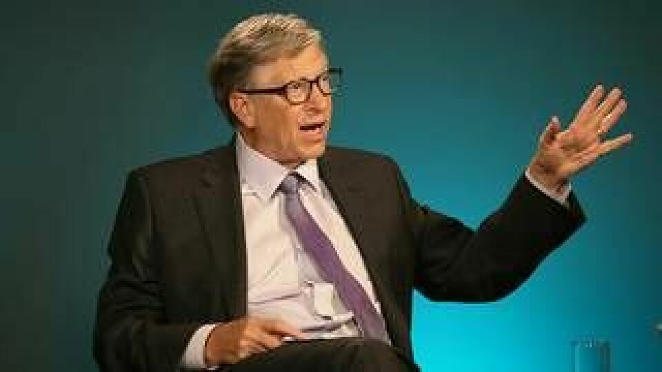 Bill Gates. Foto: Xinhua/TT