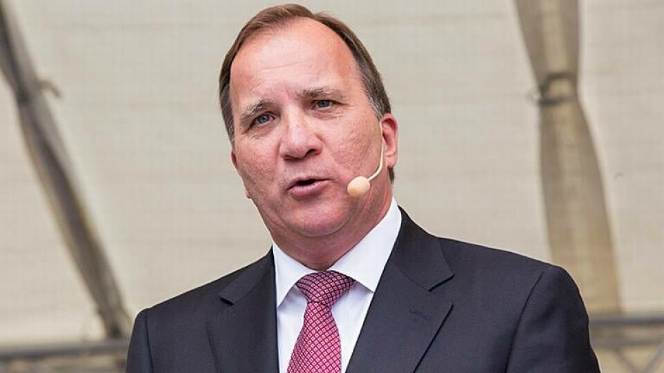 Statsminister Stefan Löfven. Foto: Johan Jeppsson / IBL Bildbyrå Statsminister Stefan Löfven. Foto: Johan Jeppsson / IBL Bildbyrå