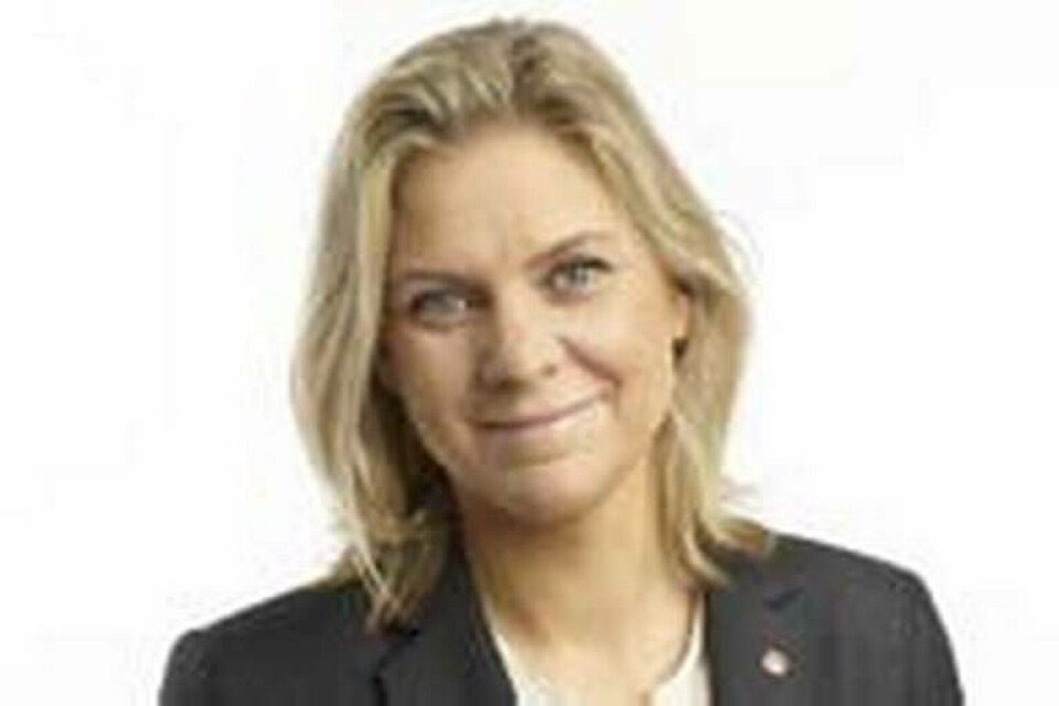 Magdalena Andersson Foto: Matgnus Selander Magdalena Andersson Foto: Matgnus Selander