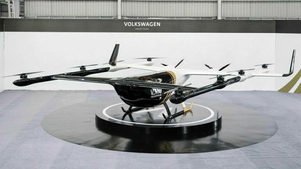 The Flying Tiger, från Volkswagen Group China. Foto: VW The Flying Tiger, från Volkswagen Group China. Foto: VW