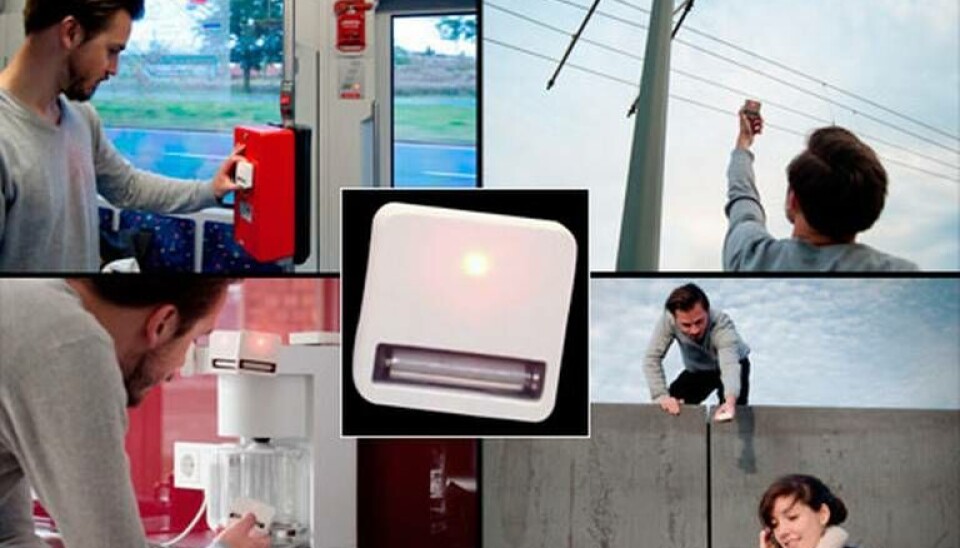 Batteriladdaren konverterar elektromagnetisk strålning från olika apparater till en laddström. Foto: Dennis Siegel Batteriladdaren konverterar elektromagnetisk strålning från olika apparater till en laddström. Foto: Dennis Siegel
