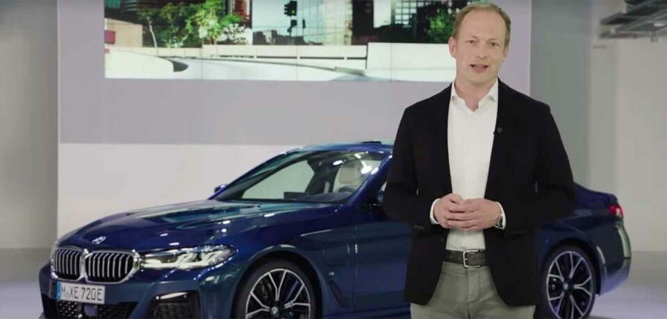 Peter Heinrich, ansvarig för uppkoppling och laddbara drivlinor på 5-serien. Foto: BMW Peter Heinrich, ansvarig för uppkoppling och laddbara drivlinor på 5-serien. Foto: BMW