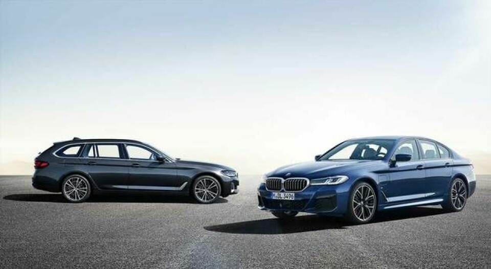 Produktionen av den uppdaterade 5-seriehybriden drar igång i sommar. Foto: BMW