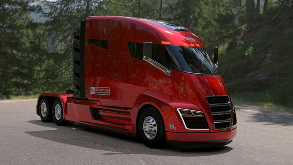 Nikola One har mötts av stort intresse. Foto: Nikola Motor Nikola One har mötts av stort intresse. Foto: Nikola Motor