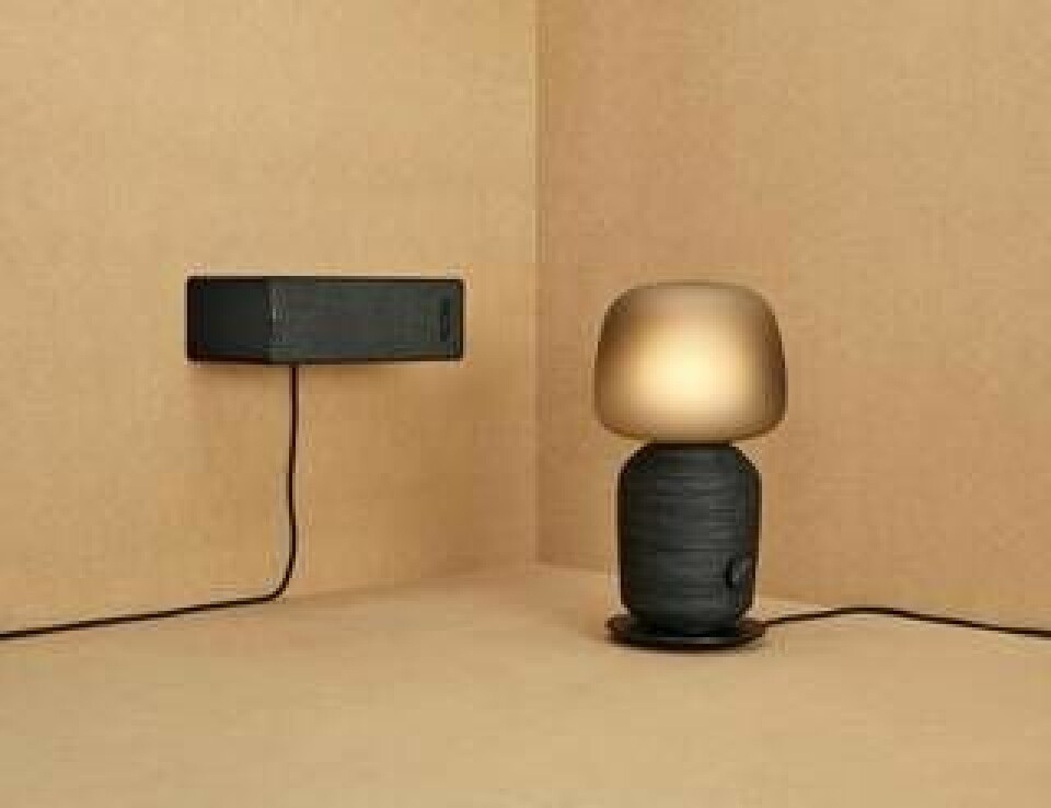 Ljud som smälter in i hemmet? Här är Ikeas och Sonos första högtalare i Symfonisk-serien. Foto: Ikea