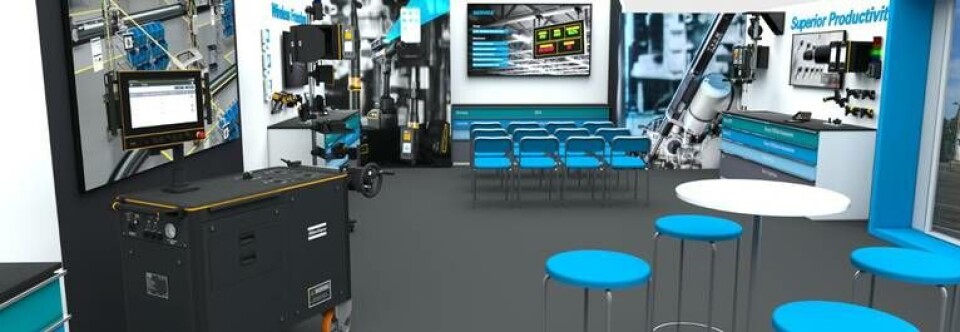 Atlas Copco är på turné för att visa upp sitt nya, digitala koncept. Foto: Atlas Copco Atlas Copco är på turné för att visa upp sitt nya, digitala koncept. Foto: Atlas Copco