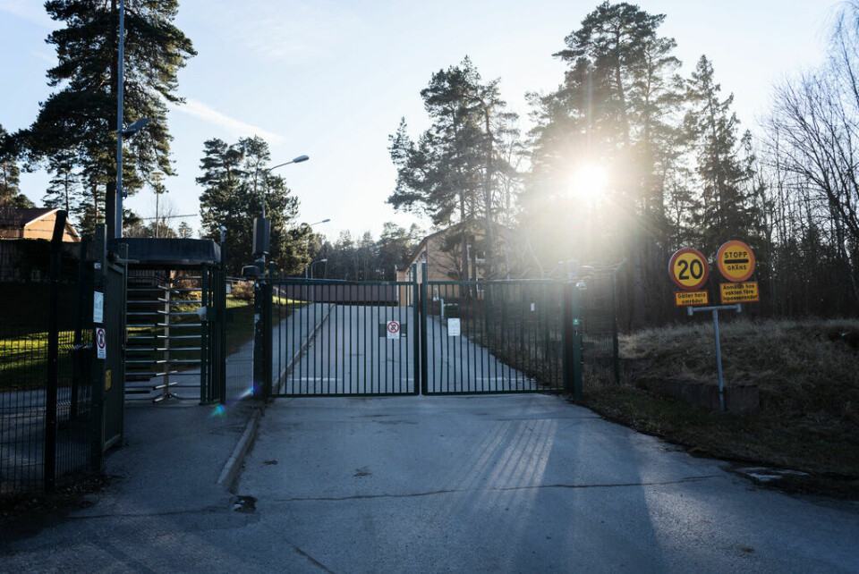Det internationella terrorhotet mot Sverige är allvarligt enligt Försvarets radioanstalt. Under året har myndigheten stöttat Säpo i 'ett antal större operationer'. Foto: Stina Stjernkvist/TT