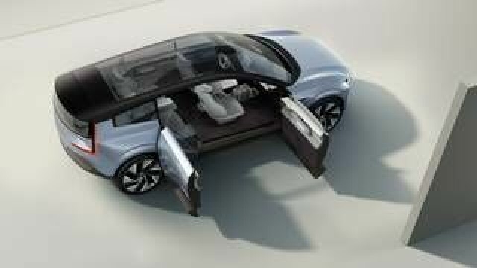 Concept Recharge, Volvos vision för framtidens elbil. Foto: Volvo Cars