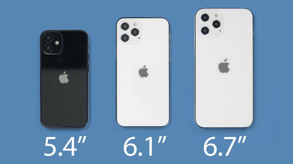 Även 2021 års Iphone 13 kan få samma design som årets Apple-lurar, enligt rykten. Foto: Macrumors