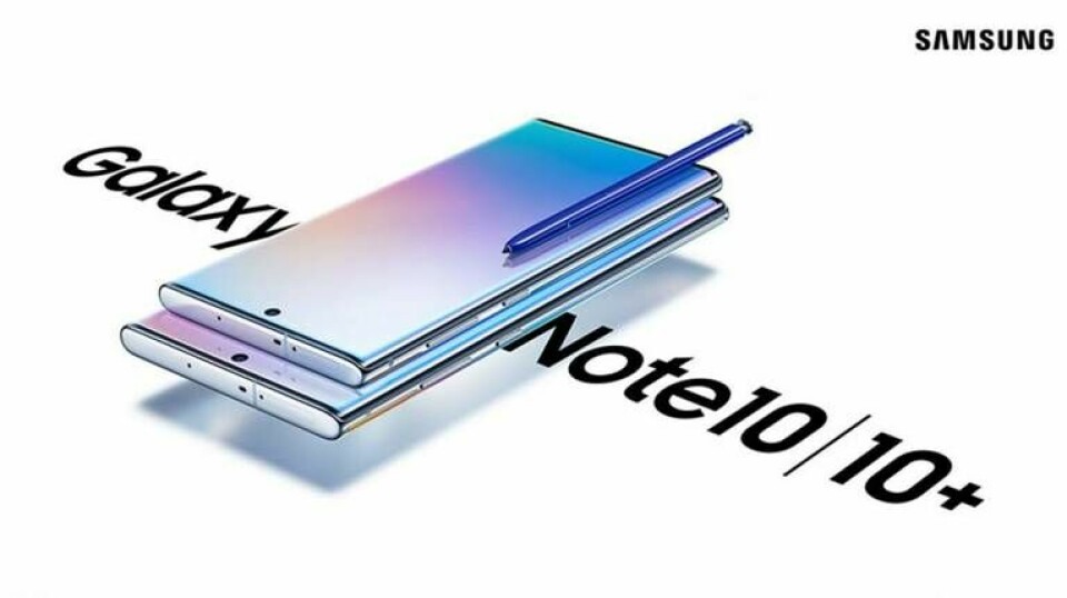 Samsung Galaxy Note 10 och 10+ Foto: Samsung