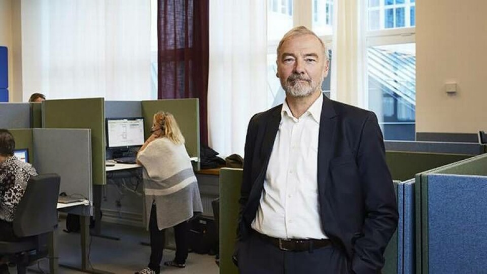 Efter it-säkerhetsskandalen på Transportstyrelsen har Försäkringskassan erbjudit sig att ta över driften åt andra myndigheter. Stefan Olowsson är it-direktör med totalt över 1 000 anställda inom produktion och utveckling. Foto: Christian Rhen Efter it-säkerhetsskandalen på Transportstyrelsen har Försäkringskassan erbjudit sig att ta över driften åt andra myndigheter. Stefan Olowsson är it-direktör med totalt över 1 000 anställda inom produktion och utveckling. Foto: Christian Rhen
