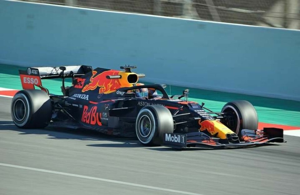 Red Bull Racings F1-bil säsongen 2020. Foto: Alberto G Rovi