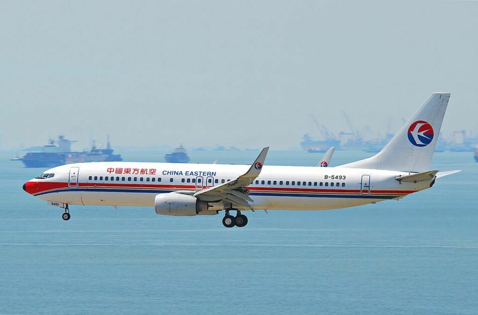 En Boeing 737-800 från China Eastern Airlines. Bild från 2011. Foto: Aero Icarus/Wikimedia