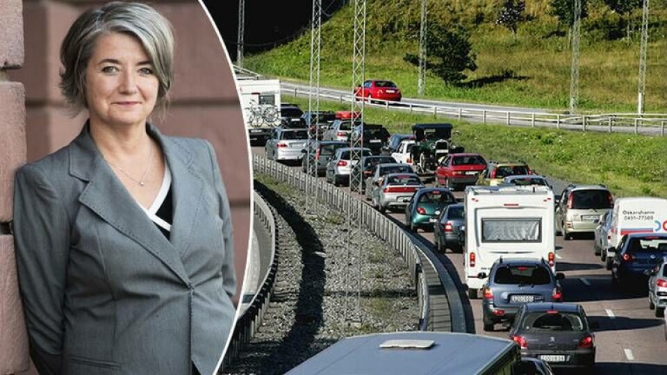 Karin Olofsdotter, Sveriges ambassadör i USA, reagerar mot Donald Trumps hot om nya strafftullar. Foto: Fredrik Sandberg/TT Karin Olofsdotter, Sveriges ambassadör i USA, reagerar mot Donald Trumps hot om nya strafftullar. Foto: Fredrik Sandberg/TT