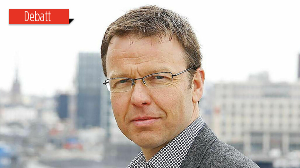 Gustav Melin, vd för Svenska Bioenergiföreningen