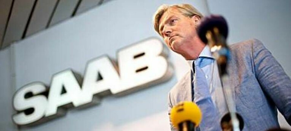 Victxor Muller, koncernchef Swedish Automobile och vd för Saab Automobile.