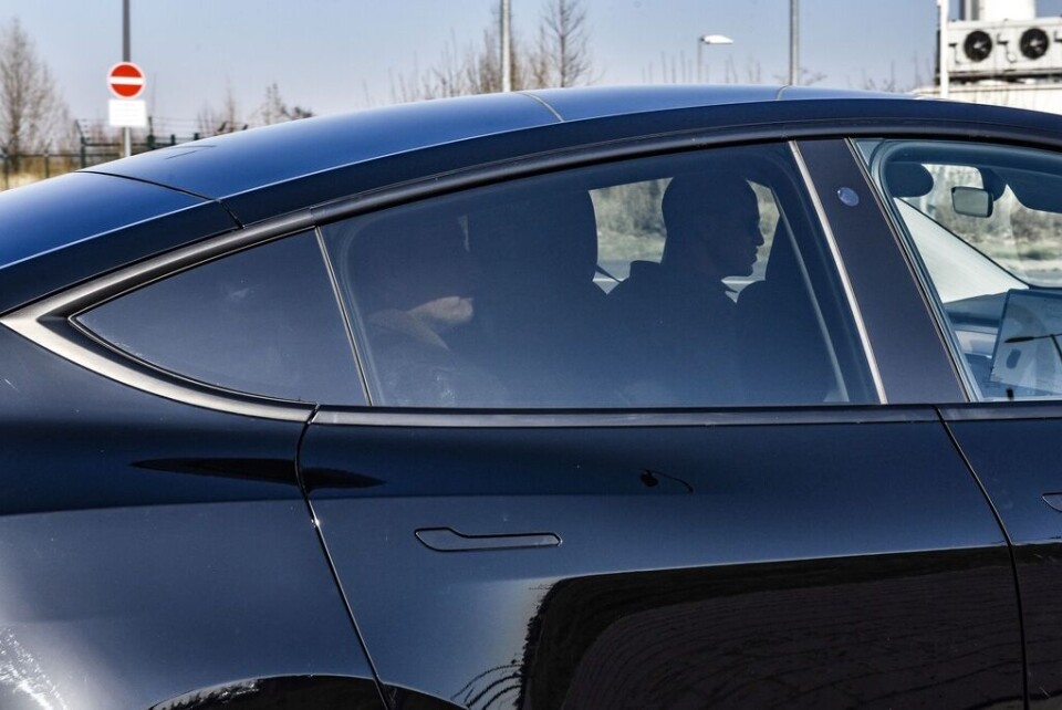Teslas vd Elon Musk besöker den nya tyska gigafabriken vid öppningen. Foto: David Heerde/Shutterstock Teslas vd Elon Musk besöker den nya tyska gigafabriken vid öppningen. Foto: David Heerde/Shutterstock