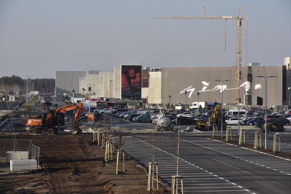 Gigafabriken utanför Berlin kommer att vara den till volym sett största elbilsfabriken. Foto: David Heerde/Shutterstock Gigafabriken utanför Berlin kommer att vara den till volym sett största elbilsfabriken. Foto: David Heerde/Shutterstock