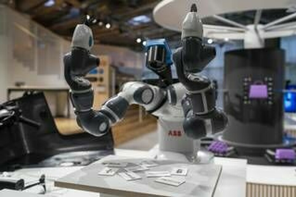 Robotar kan användas mer mångsidigt med hjälp av 5g och edgeteknik. Foto: Tobias Ohls