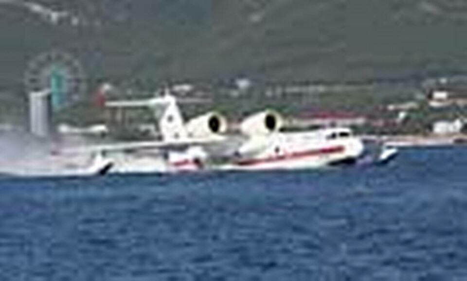 Be-200 efterfrågas vid skogsbränder Be-200 efterfrågas vid skogsbränder