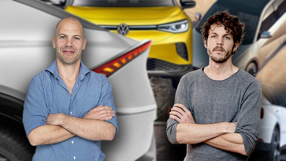 Felix Björklund och Johan Kristensson. Felix Björklund och Johan Kristensson.