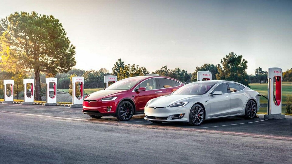 Nu ska Teslas bilar kunna laddas snabbare. Foto: Tesla Nu ska Teslas bilar kunna laddas snabbare. Foto: Tesla