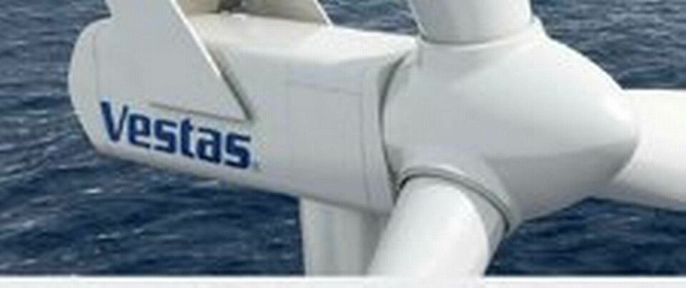 Vestas värsting - V112 på 3MW för offshore-placering.