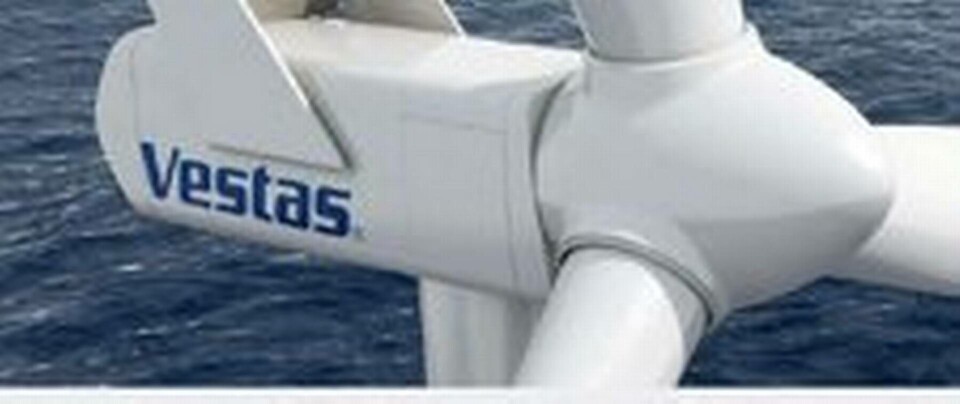Vestas värsting - V112 på 3MW för offshore-placering. Vestas värsting - V112 på 3MW för offshore-placering.