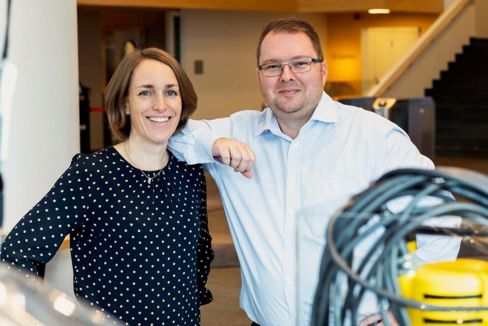 Hanna Lindh, Voice of the Customer Manager på Atlas Copco och Mats Andersson, Business Manager Market & Product Support. Hanna Lindh, Voice of the Customer Manager på Atlas Copco och Mats Andersson, Business Manager Market & Product Support.