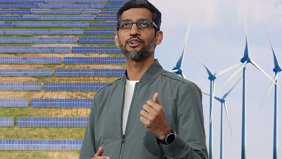 Googles vd Sundar Pichai. Foto: TT och Google Googles vd Sundar Pichai. Foto: TT och Google