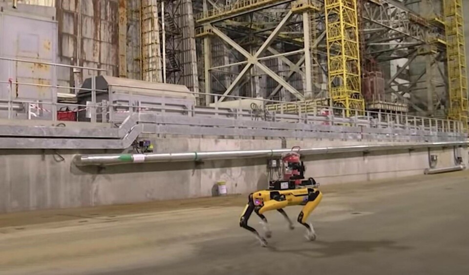 Spot i kärnkraftverket Tjernobyl. Foto: Skärmdump youtube/ Chornobyl NPP Spot i kärnkraftverket Tjernobyl. Foto: Skärmdump youtube/ Chornobyl NPP