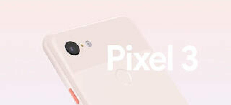 Google visar Pixel 3. Foto: Google