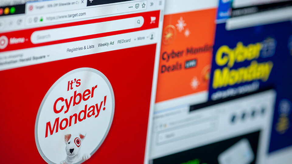 Cyber Monday är den största dagen för näthandel i USA. Foto: TT