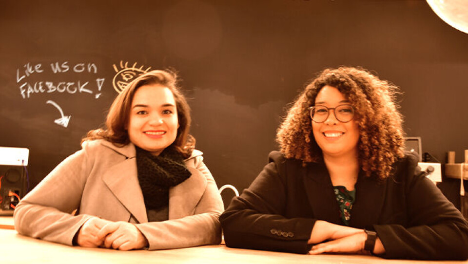Från vänster: Denise Muniz och Juliana Araújo. Foto: Milena Matrone Campos Från vänster: Denise Muniz och Juliana Araújo. Foto: Milena Matrone Campos