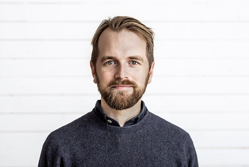 Erik Rehn, elektroingenjör och medgrundare av Malmöbaserade Flow Neuroscience. Foto: Flow Neuroscience. Erik Rehn, elektroingenjör och medgrundare av Malmöbaserade Flow Neuroscience. Foto: Flow Neuroscience.