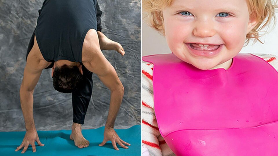 Av 160 analyserade plastvaror, bland annat yogamattor och haklappar, innehöll 14 kemikalier i otillåtna halter. Foto: Alamy Av 160 analyserade plastvaror, bland annat yogamattor och haklappar, innehöll 14 kemikalier i otillåtna halter. Foto: Alamy