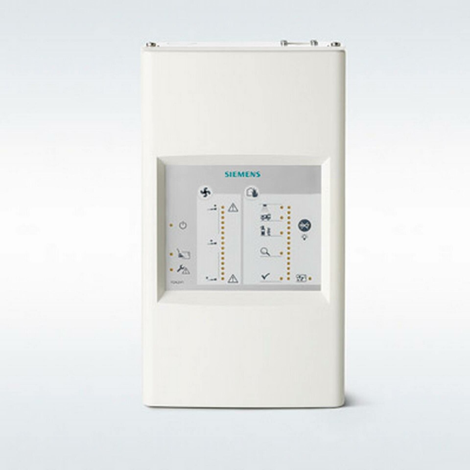 Rökgasdetektorn skiljer på rök och damm. Foto: Siemens Rökgasdetektorn skiljer på rök och damm. Foto: Siemens
