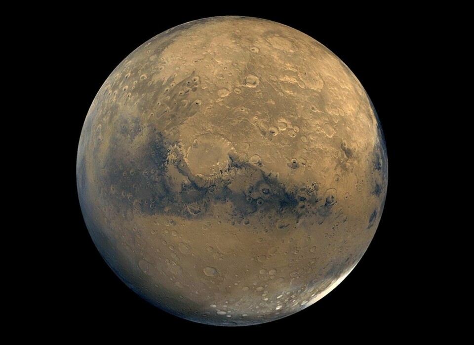 Enligt Caltech skulle andelen tungt väte i atmosfären vara mycket större om Mars vatten hade försvunnit ut i rymden. Foto: Nasa/JPL-Caltech