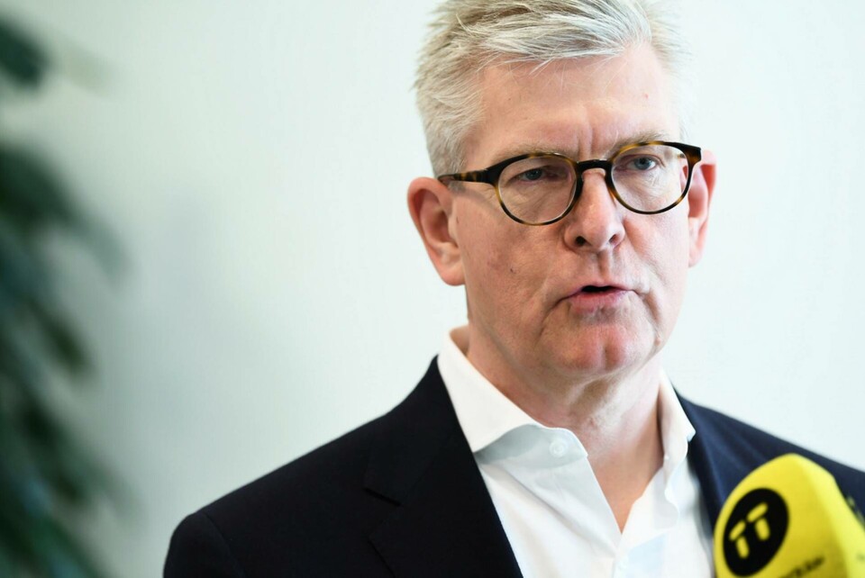Ericssons vd Börje Ekholm är orolig för att relationen mellan Sverige och Kina kan få konsekvenser för näringslivet. Arkivbild. Foto: Fredrik Sandberg/TT Ericssons vd Börje Ekholm är orolig för att relationen mellan Sverige och Kina kan få konsekvenser för näringslivet. Arkivbild. Foto: Fredrik Sandberg/TT