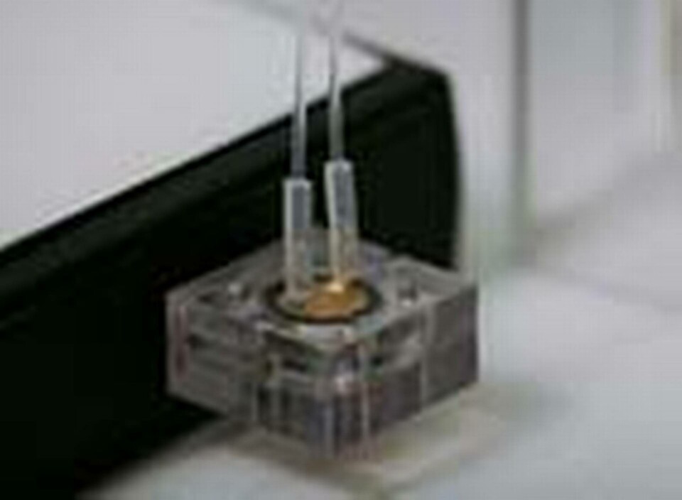 Liten sensor hittar elakt virus. Liten sensor hittar elakt virus.