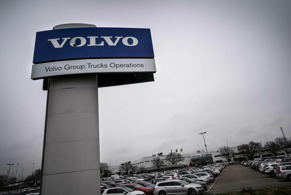 Volvos fabrik i Tuve är fortfarande inte påverkad av halvledarbristen. Arkivbild. Foto: Björn Larsson Rosvall/TT