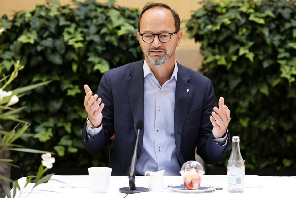 Infrastrukturminister Tomas Eneroth (S).
Foto: Stefan Jerrevång/ TT Infrastrukturminister Tomas Eneroth (S).
Foto: Stefan Jerrevång/ TT