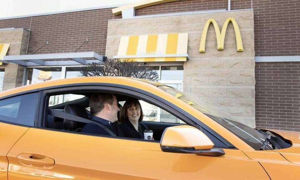 Ford har inlett ett samarbete med McDonald's. Foto: Rob Widdis/Ford