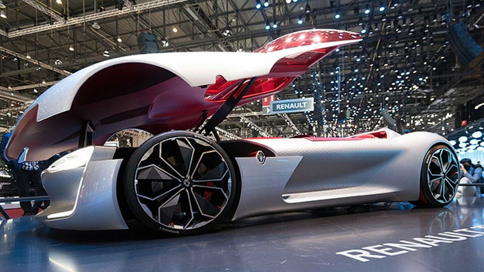 Renault Trezor på bilmässan. Foto: IBL/imago stock Renault Trezor på bilmässan. Foto: IBL/imago stock