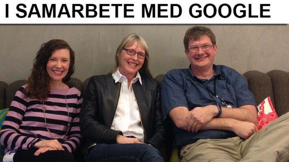 Alice Marshall, Ingrid Nordmark och Serge Lachapelle. Alice Marshall, Ingrid Nordmark och Serge Lachapelle.