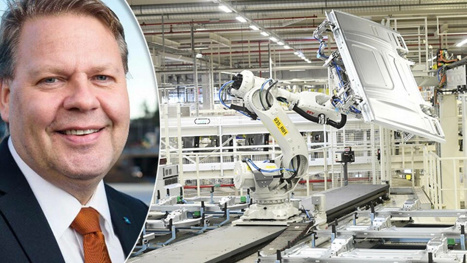 Tomas Berg är nordenchef på Schunk Intec AB samt ledamot i Automathink. Foto: Stefan Tell, TT Tomas Berg är nordenchef på Schunk Intec AB samt ledamot i Automathink. Foto: Stefan Tell, TT